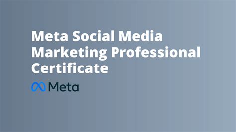 facebook winning certificate|Social Media Marketing Professional Certificate .